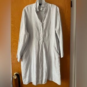 Orinoco linen dress